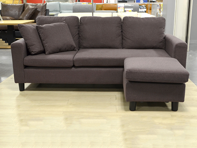 大人気商品がカラー違いで再入荷 カウチは左右入替可能 嬉しいクッション付き 切り離してオットマンとしても Today O K